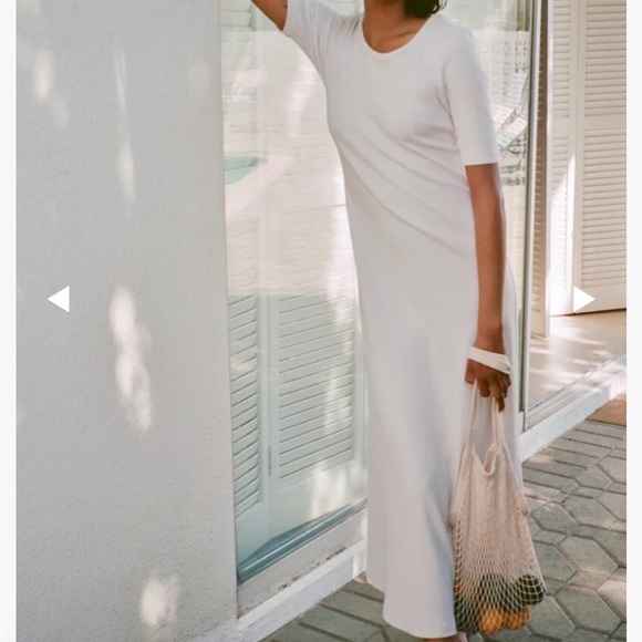 AYR The Moderne Dress in Seashell Small - Picture 2 of 7